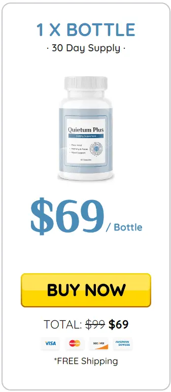 Quietum Plus 1 bottle price